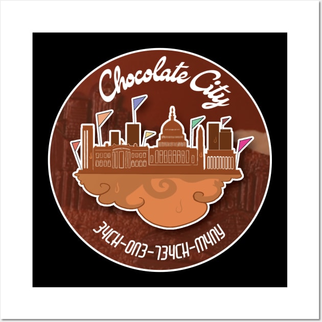 BIC Chocolate City CTF Logo Wall Art by blacksincyberconference